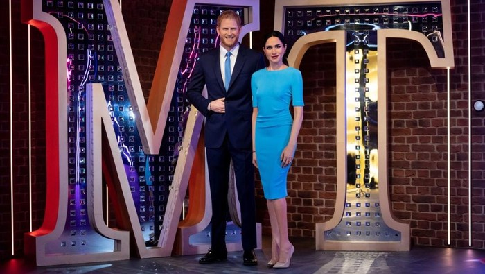 Tidak Lagi Jadi Anggota Senior Kerajaan, Patung Lilin Pangeran Harry dan Meghan Markle  Dipindahkan