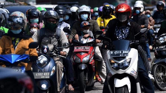 Kemenhub mengimbau masyarakat tidak mudik menggunakan motor karena rawan kecelakaan.
