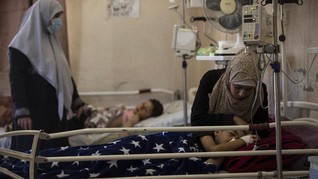 FOTO: RS Gaza Berjuang Lawan Corona dan Luka Perang
