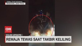 VIDEO: Viral Remaja Tewas Jatuh dari Truk Takbir Keliling