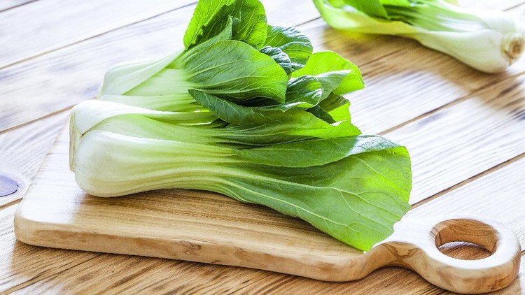 Bokchoy Tahu Siram Jamur