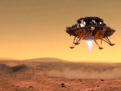 Pendaratan Mulus Zhurong Robot Penjelajah China di Mars