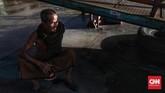 FOTO: Berbagi Kehidupan dengan Sungai Musi Sepanjang 750 km, Sungai Musi membelah Kota Palembang menjadi dua bagian. Jembatan Ampera melintas di atas sungai ini.