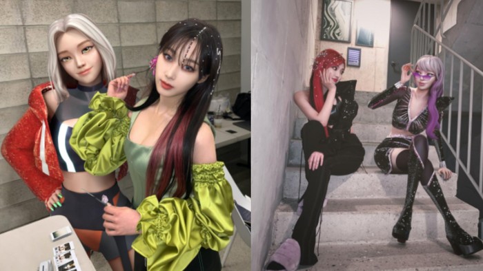 Giselle & Ningning / foto: twitter.com/aespa_official