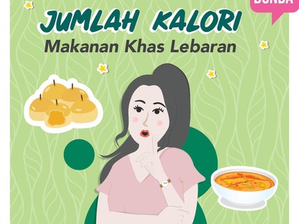 Jumlah Kalori Makanan Khas Lebaran