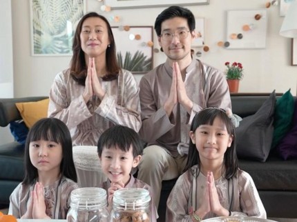 5 Potret Lebaran di Korea Selatan ala Keluarga Kimbab Family