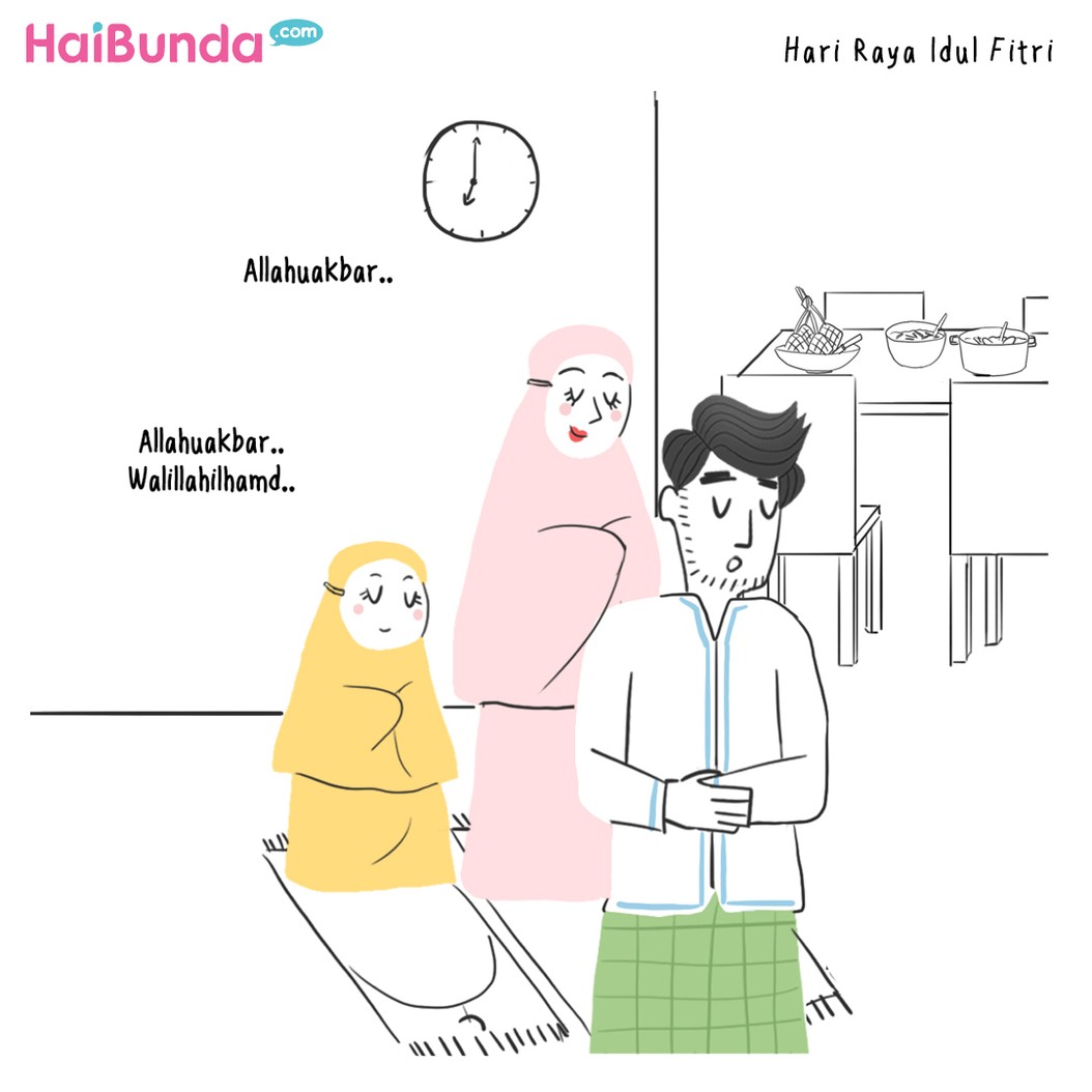 Komik HaiBunda Lebaran 2021