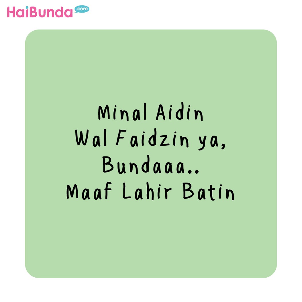 Komik HaiBunda Lebaran 2021