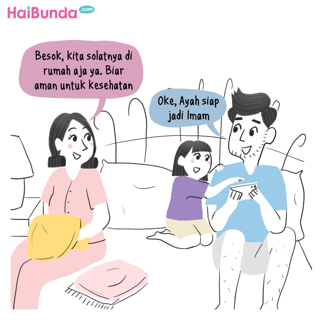 Komik HaiBunda Lebaran 2021