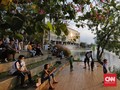 FOTO: Ramai Pusat Perbelanjaan di Masa Libur Lebaran