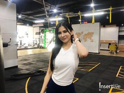 Maria Vania Seksi Pakai Bikini, Vanessa Angel: Bahaya Nih Kalau Bibi Lihat