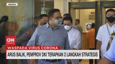 VIDEO: Arus Balik, Pemprov DKI Terapkan 2 Langkah Strategi