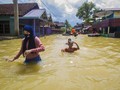 FOTO: Banjir Terjang Ribuan Rumah di Tanah Bumbu Kalsel