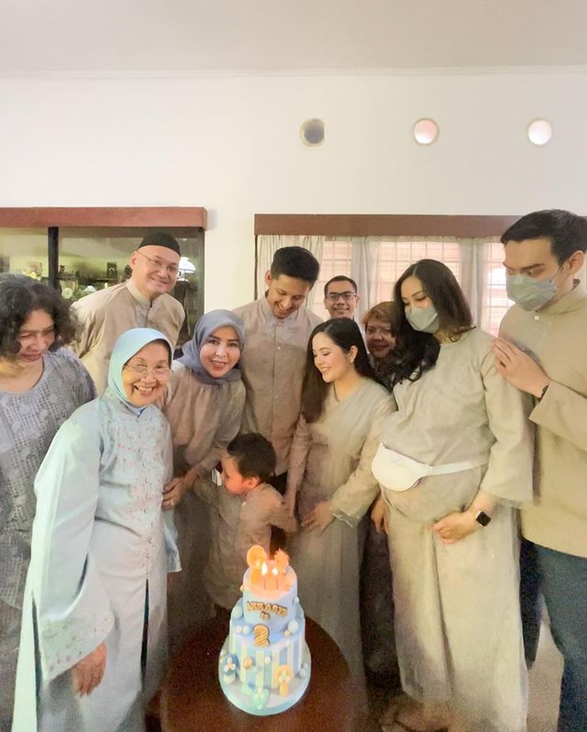 Tasya Kamila Merayakan Ulang Tahun Anak