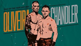 INFOGRAFIS: Tale of the Tape UFC 262 Oliveira vs Chandler
