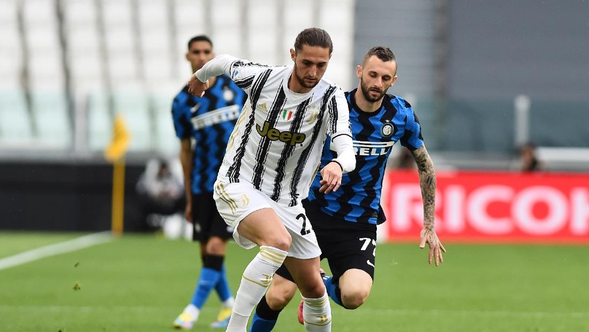 FOTO: Juventus Hajar Inter Demi Tiket Liga Champions