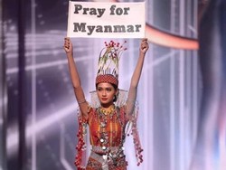 Drama Koper Hilang, Miss Myanmar Menang National Costume Miss Universe 2020