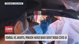 VIDEO: Pemudik Mulai Kembali ke Ibu Kota
