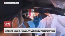 VIDEO: Pemudik Mulai Kembali ke Ibu Kota