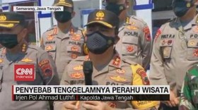 VIDEO: Penyebab Tenggelamnya Perahu Wisata