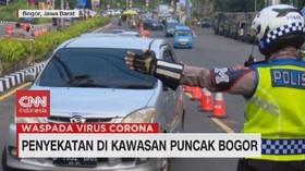 VIDEO: Penyekatan di Kawasan Puncak Bogor