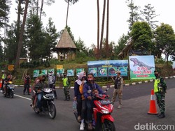 Membeludak, Ratusan Pengunjung DLas Serang Purbalingga Diputar Balik