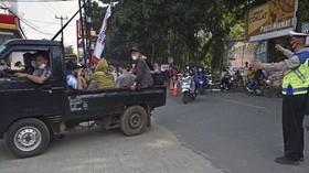 Malam Tahun Baru, Jalur Wisata Banten Pakai Ganjil Genap-Contraflow