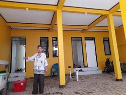 Sebagian Rumah Model Panggung di Kp Melayu Sudah Jadi, Begini Penampakannya