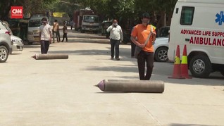 VIDEO: Kendalikan Pasokan, India Bentuk Bank Oksigen