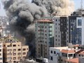 VIDEO: Momen Gedung Kantor Berita di Gaza Luluh Lantak