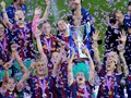 Pemain Barcelona Femeni Ikuti Pique Gunting Jala Gawang
