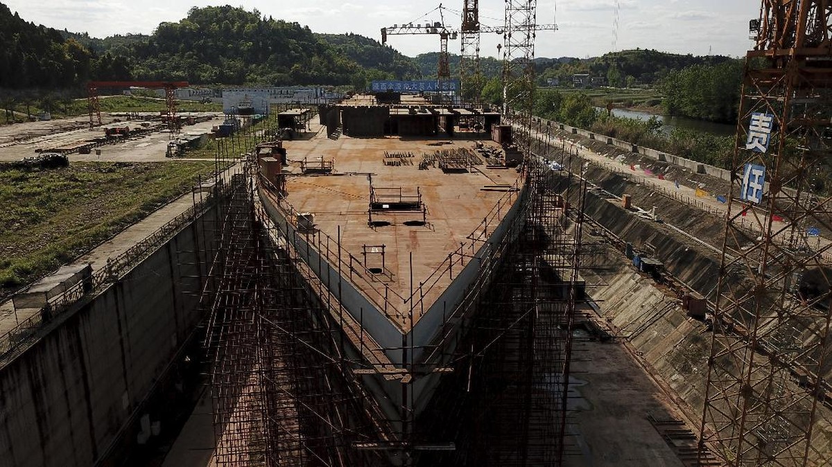 FOTO: Replika Titanic 'Made in China'