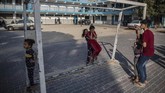 FOTO: Bocah Gaza Terhimpit Perang dan Penjajahan Badan PBB untuk urusan anak-anak (UNICEF) menyatakan tidak ada tempat yang aman untuk anak-anak di Jalur Gaza, Palestina.