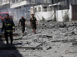 Jet-jet Tempur Israel Kembali Gempur Gaza