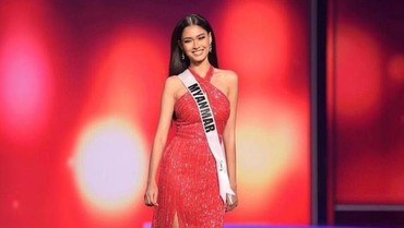 img-title Ma Thuzar Wint Lwin dari Myanmar Menang National Costume Miss Universe 2020