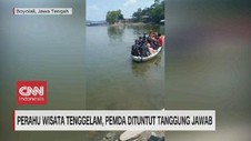 VIDEO: Perahu Wisata Tenggelam, Pemda Dituntut Tanggung Jawab