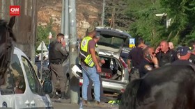 VIDEO: Israel Tembak Pengemudi Palestina yang Tabrak Polisi