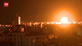 VIDEO: Pesawat Tempur Israel Kembali Gempur Jalur Gaza