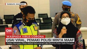 VIDEO: Usai Viral, Pemaki Polisi Minta Maaf