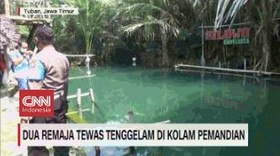 VIDEO: Dua Remaja Tewas Tenggelam di Kolam Pemandian