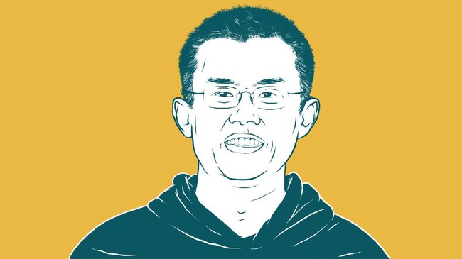 Changpeng Zhao menjadi orang kaya dunia setelah sukses mengembangkan bursa pertukaran uang kripto Binance Exchange.