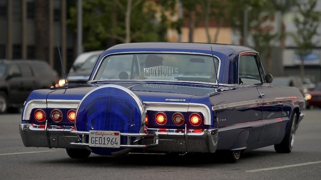 FOTO: Mobil Lowrider Kembali Mengaspal di Jalanan Los Angeles