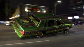 FOTO: Mobil Lowrider Kembali Mengaspal di Jalanan Los Angeles
