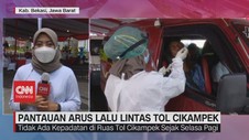 VIDEO: Pantauan Arus Lalu Lintas Tol Cikampek