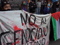 Ratusan Warga Argentina Demo Kedutaan Besar Israel