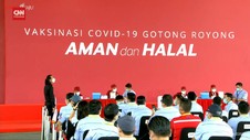 VIDEO: 22.736 Perusahaan Terdaftar Vaksinasi Gotong Royong