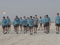 Tiba di Dubai, Timnas Indonesia Latihan Santai di Tepi Pantai