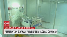 VIDEO: Pemerintah Siapkan 70 Ribu 'Bed' Isolasi Covid-19