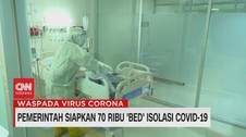 VIDEO: Pemerintah Siapkan 70 Ribu 'Bed' Isolasi Covid-19