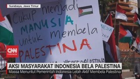 VIDEO: Aksi Masyarakat Indonesia Bela Palestina